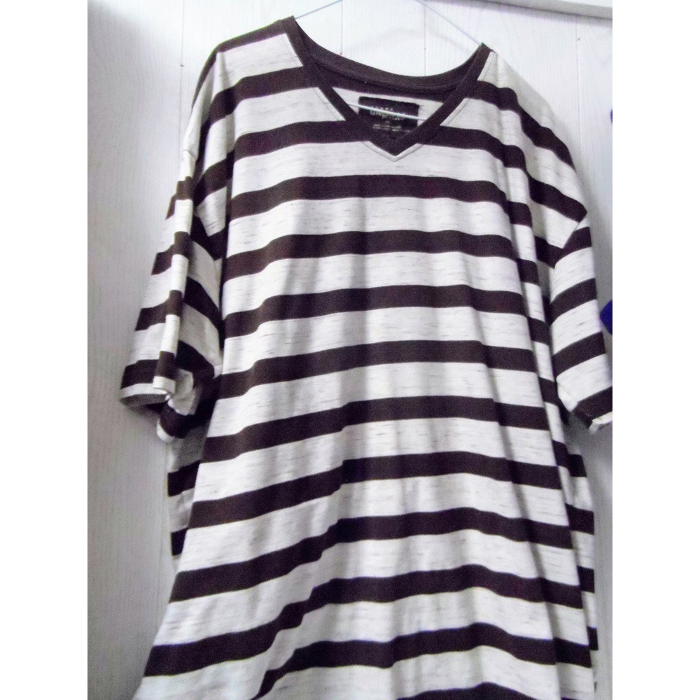 3/$10 Galaxy by Harvic Striped Shirt